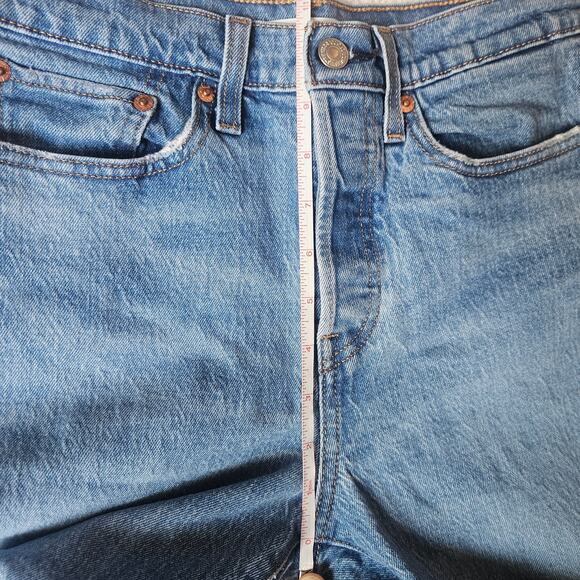 Levi's Wedgie Tapered Leg High Rise Ankle Jeans Size 27 - Picture 10 of 13